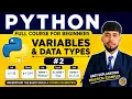 Python for Beginners Variables Data Types Input Function