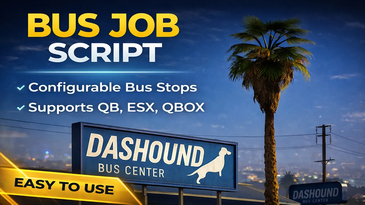 🚌 Realistic Bus Job