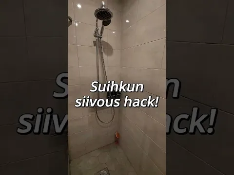Suihkun siivous hack! - YouTube thumbnail