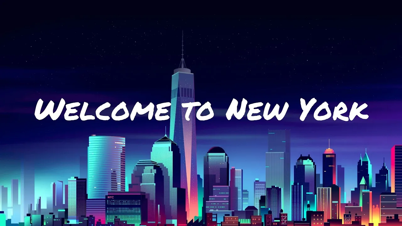 Taylor Swift - Welcome to New York (Lyric Video)