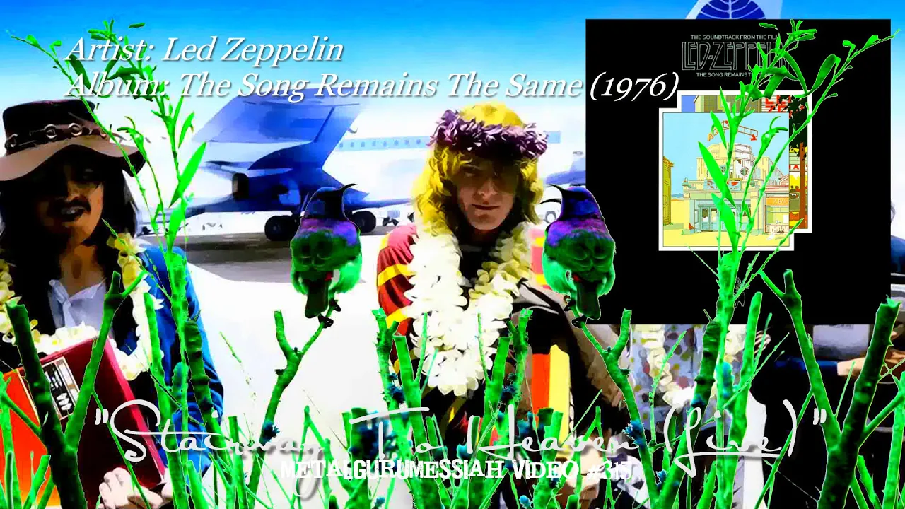 Stairway To Heaven (Live) - Led Zeppelin (1976) Remastered FLAC Audio HD Video