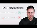 Keep data consistent with database transactions