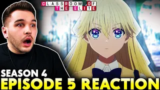 classroom of the elite season 4 episode 5 reaction 