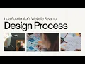 India Accelerator s Website Revamp Neointeraction Design