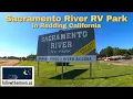 Sacramento River RV Park in Redding California