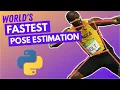 Pose Estimation with the Fastest Python Deep Learning Model MoveNet Lightning