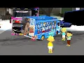 Download Lagu Upin Ipin Fizi dan Ehsan Naik Truk Oleng Bus Telolet Sampai dikejar polisi 😂🤣