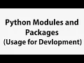 Python Modules And Packages Second Part Usage
