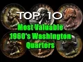 TOP 10 Highly Prized 1960 s Washington Quarters - Values Up To 25 000