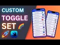 SwiftUI Ultimate Toggle Set 10 Custom Animated Toggles with Stunning UI Effects