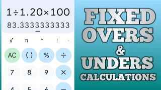 how to explain overs and unders fixed matches calculations percentage betting tips strategy