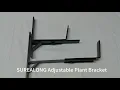 Planter Box Bracket Flower Box Holder Brackets Adjustable Window Box Brackets