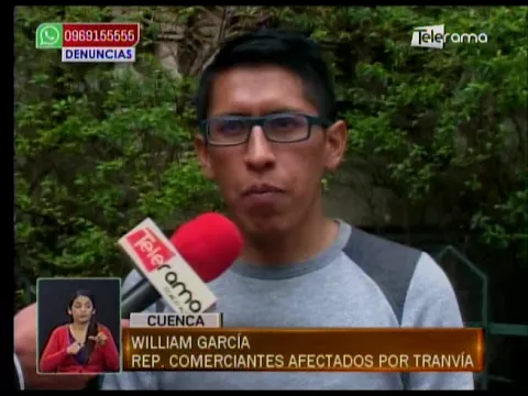 Plantón por inconvenientes en pago del anticipo para concluir proyecto tranvía