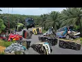 Lagu Insiden Paling Ekstrim || Detik Detik Truck Dan Bus Hancur Total Di Bukit Kodok