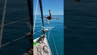 Everything we dreamed of🥹 #sailinglife #boatlife #sailing #anchor