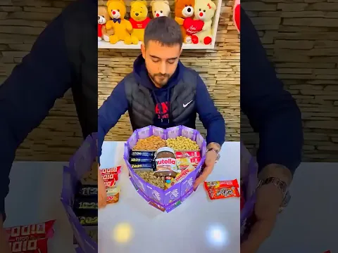 Çikolatadan hediye yapımı