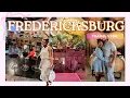 Fredericksburg TX Travel Vlog Valentine s Wineries Main Street Hill Country