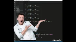 multiplication table without using loop in c programming c programming in Linux day-9