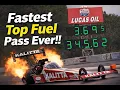 Fastest Top Fuel Pass Ever in Testing at Gatornationals 2026