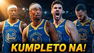 WARRIORS KUMPLETO NA May Bagong Dagdag na Babalik na si Butler Steph Curry 136M Extension