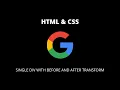 HTML CSS Google Logo Using Html Css Single Div Before After CSS Learning Feathers