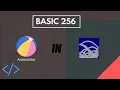 Simple Ball Animation Basic 256 Blue Orbiter