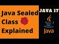 What is Sealed Class in Java Java interview questions The K Academy