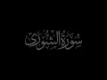 Download Lagu Surah Ash-Shuraa 42 recited by Muhammad Siddeeq al Minshawi Mujawwad with Arabic Text