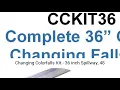Atlantic Water Gardens CCKIT36 Complete Color Changing Colorfalls Kit - 36" Spillway - Overview