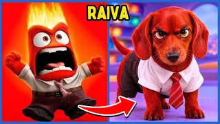 🔊 ADIVINHE PELA VOZ | Como seria os personagens versão 🐶 CACHORRO | #quiz #buuquiz