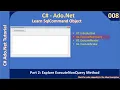 SqlCommand Part 2 - ExecuteNonQuery Example Ado Net Tutorial