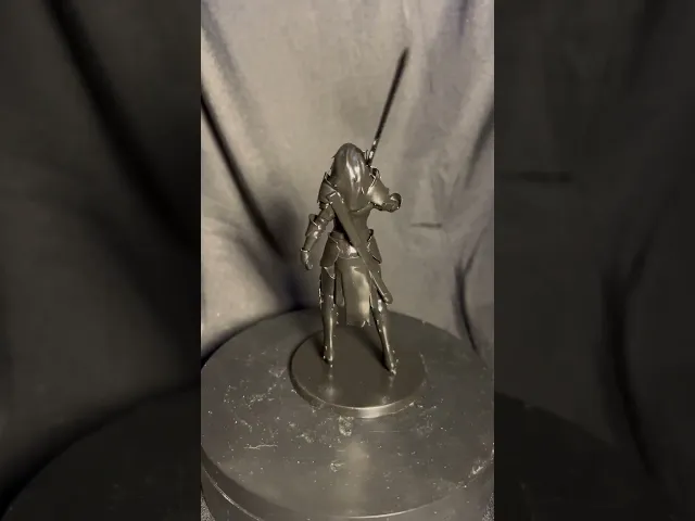 Female Knight with a Long Sword v2 video thumbnail