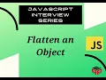 Flatten an object