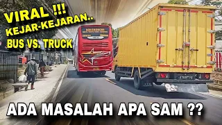 Download NGEKOR Bus Sugeng Rahayu !! Wahyu abadi melongo melihat ini, kejar kejaran sampai oleng MP3