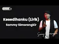 Download Lagu Kesedihanku - Sammy Simorangkir (Lirik)