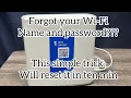 How to reset your WiFi name and password on bgw320 for att fiber internet FAST