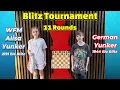 Pshs Blitz Cup with WCM Alisa Yunker 2191 Elo and German Yunker 1944 Elo - 11 Rounds