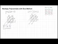 Two by Two Multiplication Using Box Method