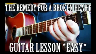 How To Play The Remedy For A Broken Heart By XXXTentacion On Guitar FOR BEGINNERS 