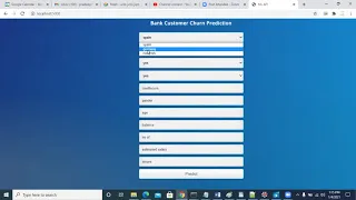 Flask Integration to ML deployed Model