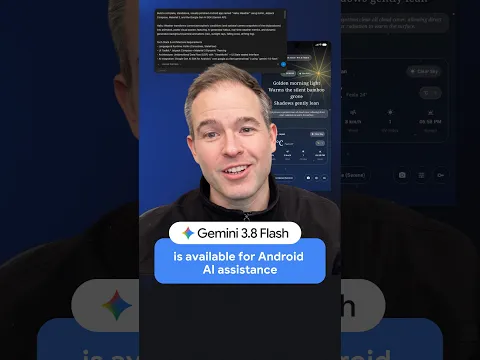Use Gemini 3.8 Flash for Android development