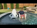 Comparing Tenjam Woosah to Tupelo Bask Chair for In-Pool Use on the Sun Shelf aka tanning ledge
