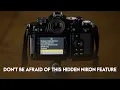 Hidden Nikon Z Feature Tip - Fine Tune Optimal Exposure