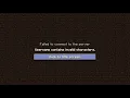 java lang illegalstateexception invalid characters in username HATASI 100 COZUM