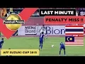 Lagu SHOCKING!!! Last Min Penalty Miss by Thailand vs Malaysia Suzuki Cup Semis 2018