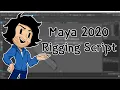 Maya 2020 Very Basic Rigging Script that makes your life easier