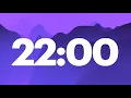22 Minute Countdown Timer - No Music