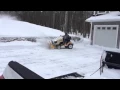 Cub Cadet GT2550 and 341 snowblower