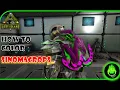 ARK LOST ISLAND - HOW TO COLOR A SINOMACROPS ON
