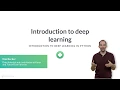 Python Tutorial Introduction to Deep Learning in Python